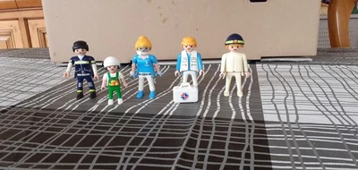 playmobil lot secours 5 personnages - Photo 1/4