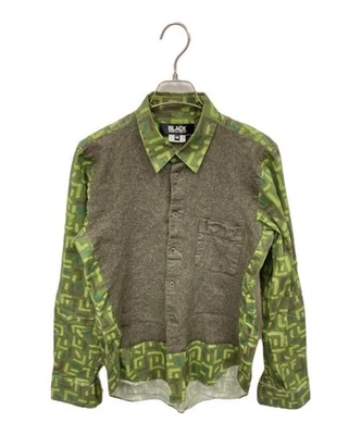 Camisa BLACK COMME des GARCONS verde 1N-B005 Foto 1 de 4