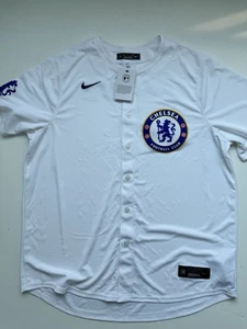 Nike Men's White Chelsea 2025 Soccer x MLB Limited Jersey XXL - Picture 1 of 5