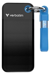 VERBATIM Externe SSD Pocket 1TB schwarz-blau - Bild 1 von 3