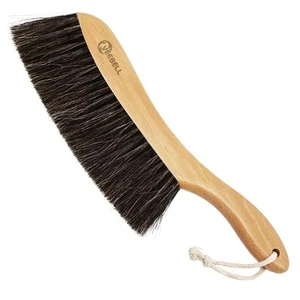 Horse Hair Brush Hand Broom Dusting Brush for Home Cleaning, Wood Handle Soft... - Picture 1 of 6