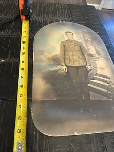 Antique WWI Colorized Doughboy Soldier Portrait - Picture 1 of 5