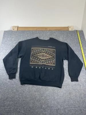 Vintage Virginia City Montana Crewneck Sweatshirt Size Large - Image 1 of 4