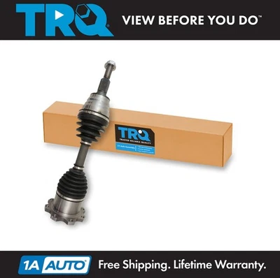 TRQ Front CV Axle Drive Shaft Assembly LH or RH for Chevy GMC 2500 HD 3500 Truck - Image 1 of 4