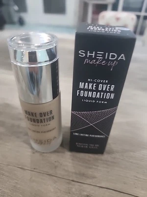 Sheida Make Over Foundation Liquid Form Long Lasting 40ml #60dark - Image 1 of 4