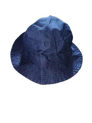 Babies 3 Months Navy Blue Bucket Hat - Image 1 of 2