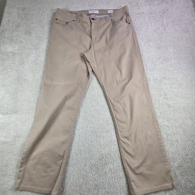 Pantalones chinos Brax Cooper elegantes beige talla 38x29 pierna recta 5 bolsillos para hombre Foto 1 de 4