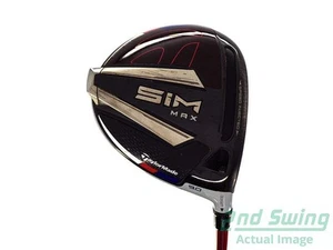 TaylorMade SIM MAX USA Driver 9° Graphite Stiff Right 46.0in - Picture 1 of 10