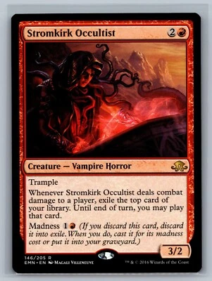 Magic The Gathering Eldritch Moon Stromkirk Occultist #146/205 MTG TCG CCG - Image 1 of 2