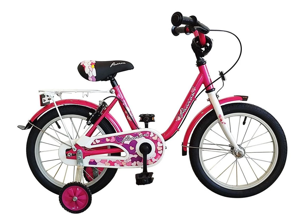 12 Zoll Kinderfahrrad Mädchenfahrrad Kinder Mädchen Fahrrad Rad Bike Pink - Bild 1 von 1