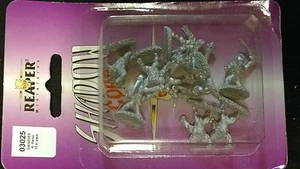 Reaper 15mm Zwerg Infanterie Berserker #03025 Neu im Karton Blister OOP Shadow Corp Metall - Bild 1 von 1
