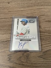 2013 Panini Prizm Perennial Draft Picks Silver Prizm Maikel Franco #41 Autograph