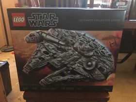 Lego Star Wars UCS Millennium Falcon 75192 New in Box in hand ready to ship