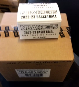 BALONCESTO NBA 2022-23 Hoops, paquete de grasa de valor (caja 12) estuche completo - Imagen 1 de 2