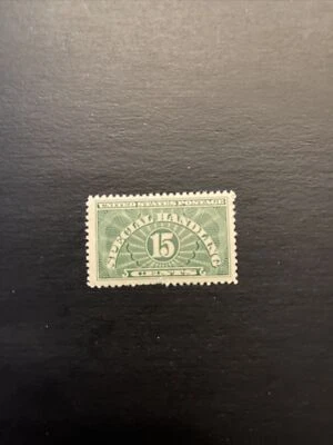 US stamp SCOTT QE2 "Numeral 15" 15 CENT 1928 SPECIAL HANDLING..MNH - Image 1 of 2