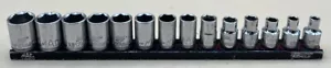 MAC TOOLS SXM146BRPT 14PC 3/8" DRIVE NON-SLIP METRIC SOCKET SET 6-PT (MVP027548) - Picture 1 of 3
