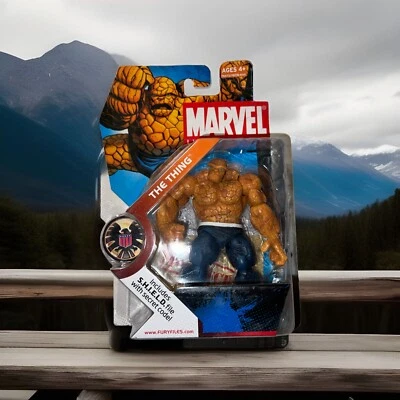 Marvel Universe 3.75 Inch The Thing  Figure #19 Hasbro Sealed New Fantastic Four - image 1 of 4