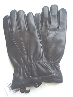 Men's Grandoe Genuine Leather Driving Gloves, Medium, Black - Image 1 of 3