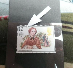GB 1980 Bronte FAMOUS AUTHORS 12p with MISSING 'p' in Value SG 1125Ea MNH - Picture 1 of 2