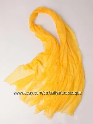 Sallys Pure Mongolian Cashmere 300s Wrap Shawl Ring Scarf Thin Soft 230 * 100 cm - Image 1 of 4