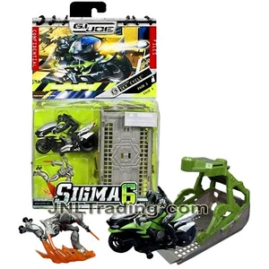 Yr 2006 GI JOE Sigma 6 Mission Manual Set SKY CYCLE with NINJA BAT & SNAKE EYES - Picture 1 of 1