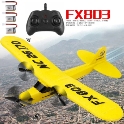 Remote Control FX-803 Fighter Jet Fixed Wing RC Airplane 2.4G Aircraft Plane USA - Image 1 of 4