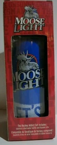 Moosehead Light Beer League Hockey Addict Set - Picture 1 of 5