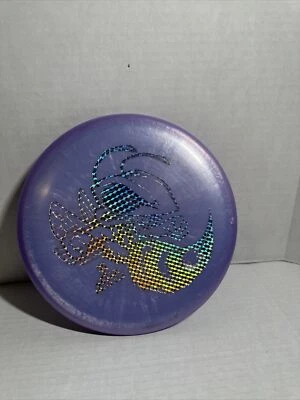 Discraft Big Z Buzzz midrange disc Purple w/Small Silver Holo Scales Foil 177+g - Image 1 of 3