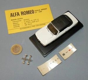 Progetto "K" 1/43 Ref. 076: Alfa Romeo Giulia Sprint GTC Cabrio geschlossen von 1965 - Bild 1 von 13