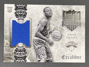 Jerian Grant - Rookie Knight School PW Jersey - 2015-16 Excalibur #23 RC  Knicks