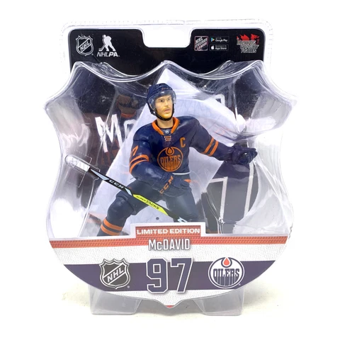 Imports Dragon NHL Connor McDavid Edmonton Oilers Figurine Cover