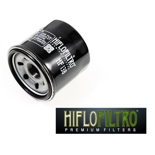 Hiflofiltro® HF138 - Filtro de aceite premium para Aprilia/Arctic Cat/Kymco/Suzuki Foto 1 de 1