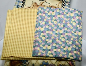 Bunny Baby quilt kit w/backing Debbie Mumm 40" x 50" rabbits - Picture 1 of 4