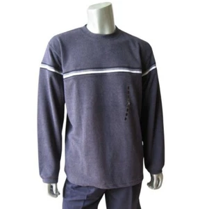 CA19 Xtreme Gear NEW Men Navy Long Sleeve Crew Waffle Thermal Pullover Tee Top M - Picture 1 of 7