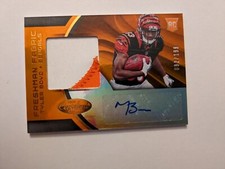 Tyler Boyd Autograph Rookie Patch Auto /199 Panini 2016 Certified