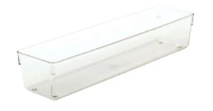 iDesign Linus 3 pulgadas H X 4 pulgadas. W X 16 pulgadas. Organizador de cajones de plástico D - Imagen 1 de 1