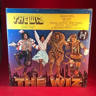 MICHAEL JACKSON VARIOUS The Wiz 1978 USA Double Vinyl LP NEW + SEALED SOUNDTRACK - Image 1 of 4