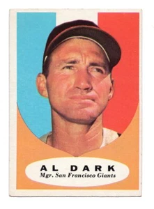 1961 Topps #220 Alvin Dark MG - Imagen 1 de 1