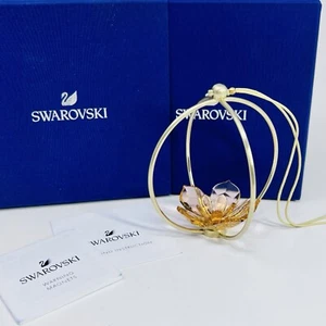 Swarovski Garden Tales Magnolia Ball Ornament Small - 5557806 New - Picture 1 of 10