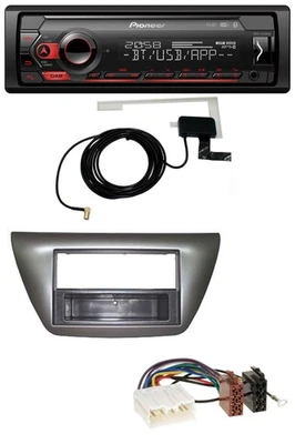 Pioneer DAB USB MP3 Bluetooth Autoradio für Mitsubishi Lancer Evo 2004-2008 - Bild 1 von 4
