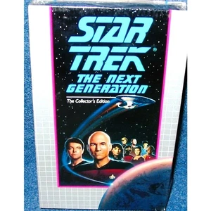 STAR TREK The Next Generation VHS Tape Collector's Edition Episodes 1 and 2 - Picture 1 of 1