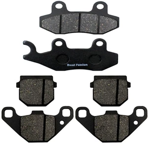 3 Pairs Front + Rear Brake Pads for BOMBARDIER BRP Rally 200 2005 2006 2007 - Picture 1 of 8