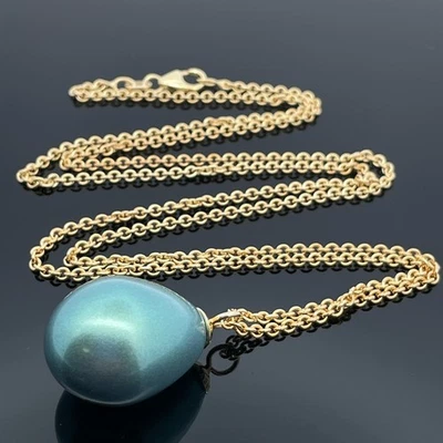 KETTE & ANHÄNGER 925/- SILBER GELBGOLDPLATTIERT MIT MKP SCHMUCKJAGD - Bild 1 von 4