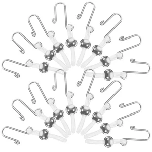 15pcs Upper For Jeans Zipper Pull Replacement Zipper Up Clip Zipper Pull Locks - Picture 1 of 12
