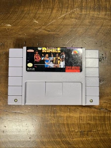 Auténtico Super Nintendo SNES WWF Royal Rumble probado funcionando - Imagen 1 de 4