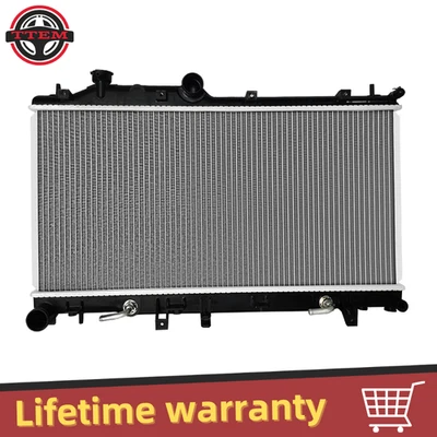 Radiator 13095 Fit 2009 2010 2011 2012 2013 Subaru Forester 2.5L Turbo Engines - Imagem 1 de 4