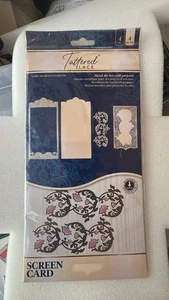 Tattered Lace Screen Card Metal Die Set - Bild 1 von 2