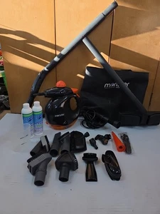 Pulitore a vapore Euroflex Monster 1200 con accessori, borsa, pulitore e manuale - Foto 1 di 9