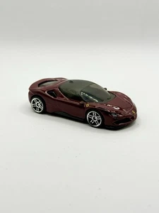 Hot Wheels Ferrari SF90 Stradale Borgoña Paquete de 5 Exclusivo Salón del Automóvil 2025 Nuevo - Imagen 1 de 4