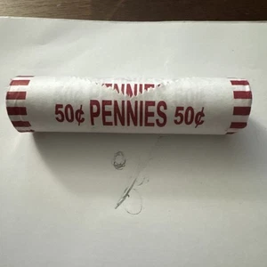 2025 D UNCIRCULATED PENNY ROLL FROM THE DENVER MINT - Picture 1 of 5